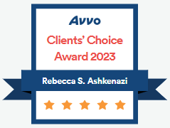 Avvo | Clients' Choice Award 2023 | Rebecca S. Ashkenazi | 5 Stars