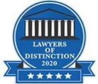 Lawyers of Distinction | 2020 | 5 Stars