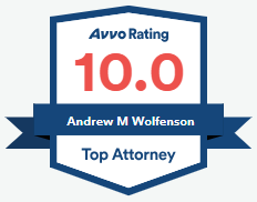Avvo Rating | 10.0 | Andrew M. Wolfenson | Top Attorney